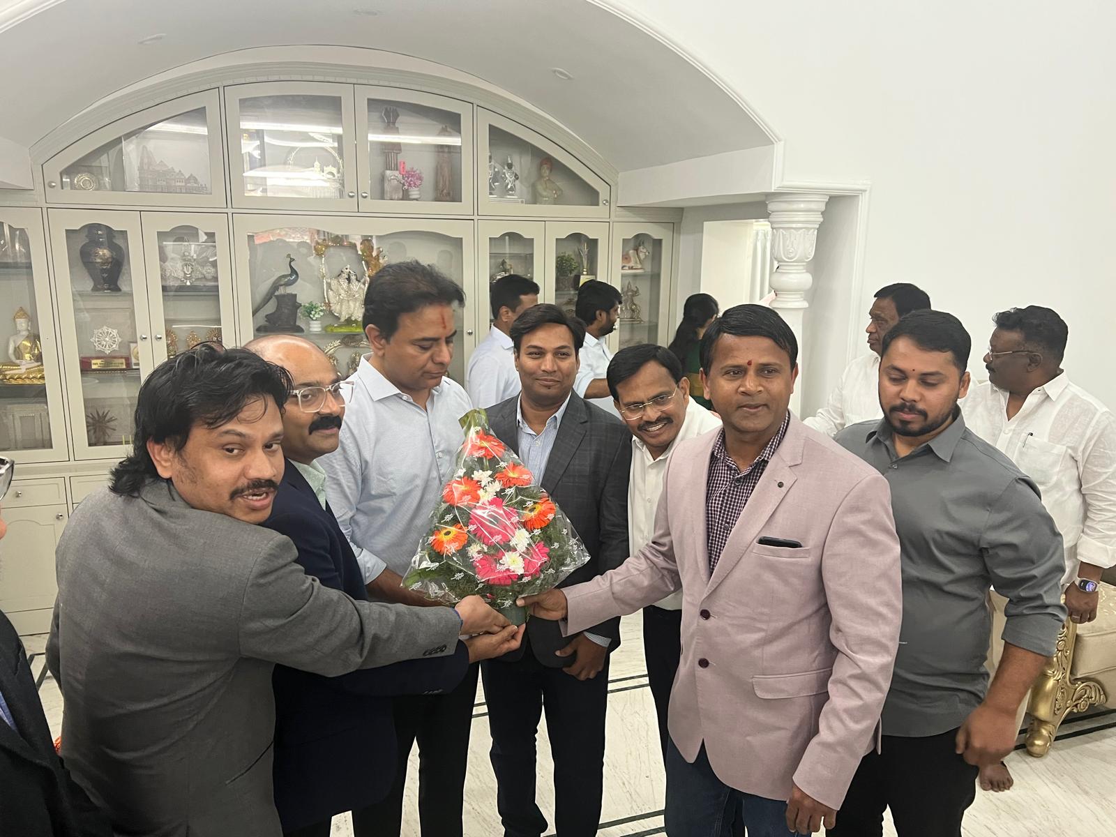 Shri Kalvakuntla Taraka Rama Rao Garu